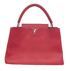 Louis Vuitton Capucines Bag Leather Mm #255445L17B